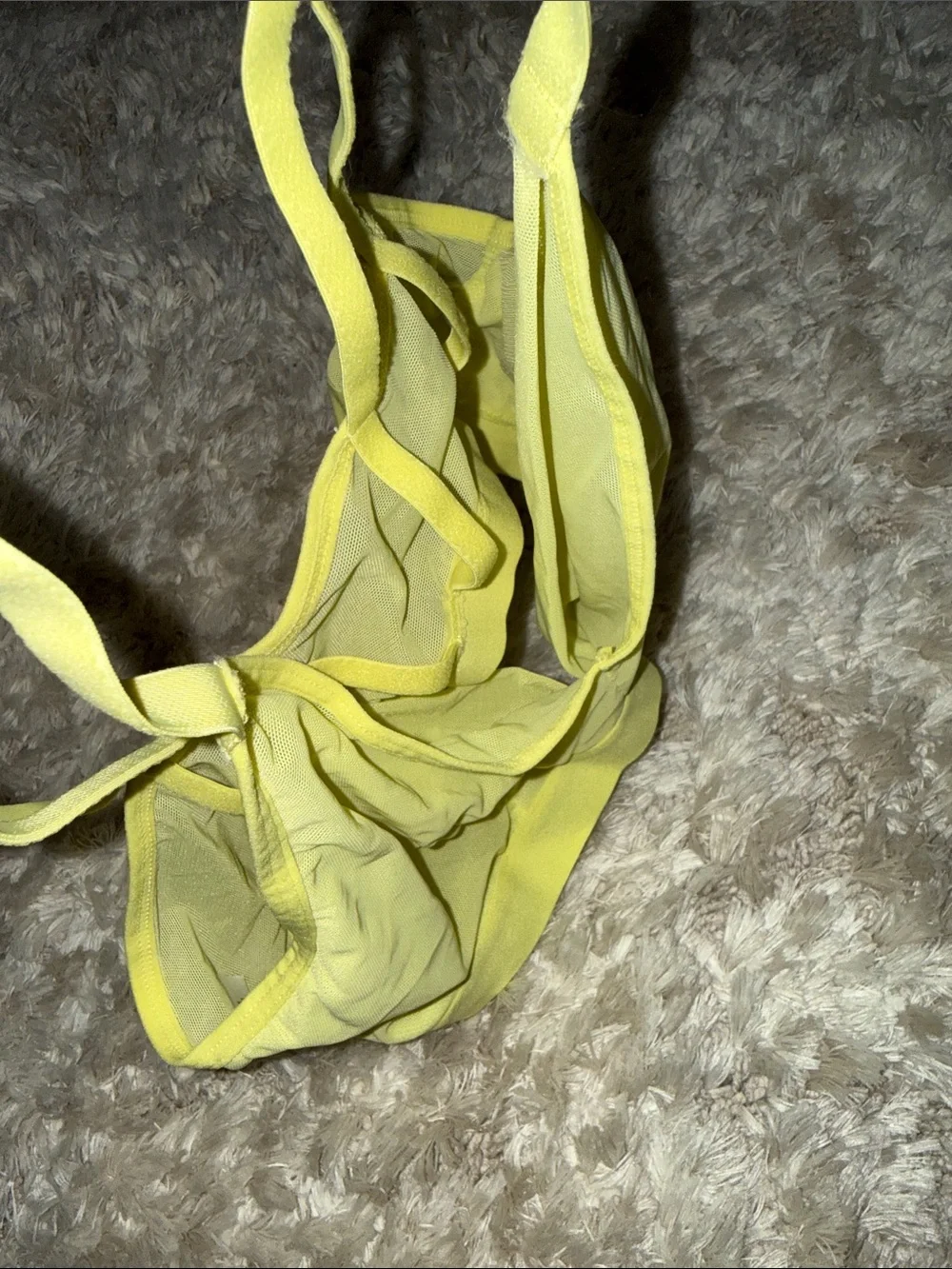 Lightweight Yellow Bralette - Picture 6 of 8